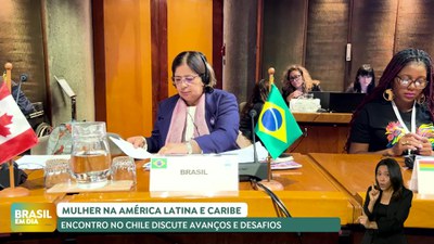 Brasil em Dia – 06/12/24 – Cida Gonçalves participa da Conferência Regional sobre a Mulher da AL e do Caribe