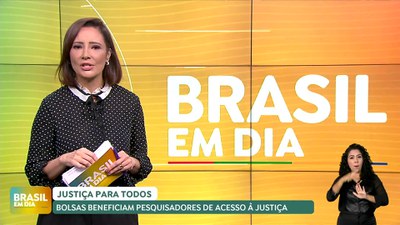 Brasil em Dia - 10/12/24 –Bolsas vão beneficiar pesquisadores de temáticas voltadas ao acesso à justiça