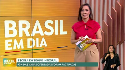 Brasil em Dia - 11/12/24 - Programa Escola em Tempo Integral tem pactuação de mais de 940 mil matrículas
