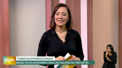 Brasil em Dia – 13/12/24 – Brasil teve 5,6 milhões de visitantes estrangeiros até novembro