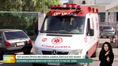 Brasil em Dia - 18/12/24 - Governo entrega 258 novas ambulâncias para renovar frota pelo País