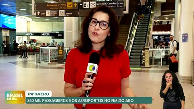 Brasil em Dia – 20/12/24 – Neste fim de ano, 350 mil passageiros devem movimentar os aeroportos do País