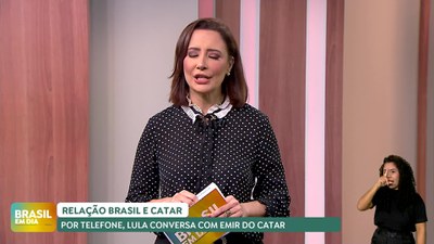 Brasil em Dia – 08/01/25 – Lula e emir do Catar conversam sobre relações bilaterais dos países