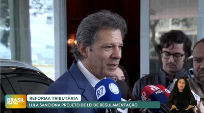 Brasil em Dia - 16/01/25 - Presidente Lula sanciona nesta quinta projeto de lei da Reforma Tributária