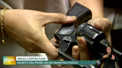 Brasil em Dia - 16/01/25 – Brasil contra Fake: Decreto não proíbe uso de armamento pela polícia