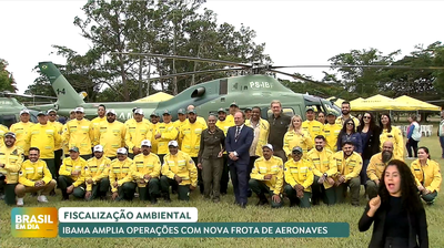 Brasil em Dia - 17/01/25 -  Sete novos helicópteros do Ibama vão estar em operação na Amazônia