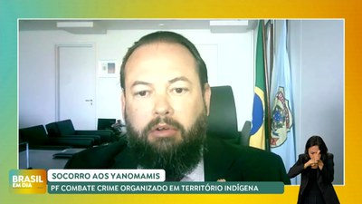 Brasil em Dia - 21/01/25 - Entrevista: Polícia Federal combate crime organizado em território Yanomami