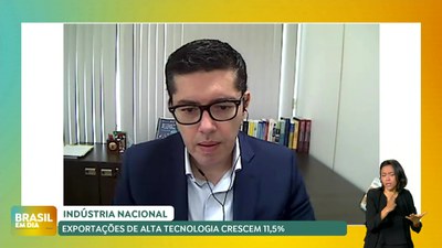 Brasil em Dia - 24/01/25 - Entrevista: exportações de alta tecnologia cresceram 11,5% em 2024