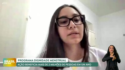 Brasil em Dia - 24/01/25 -  Programa Dignidade Menstrual beneficia mais de 2 milhões de pessoas