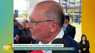 Brasil em Dia - 28/01/25 - Primeiro complexo de Biorrefinarias de Biocombustíveis Avançados é inaugurado
