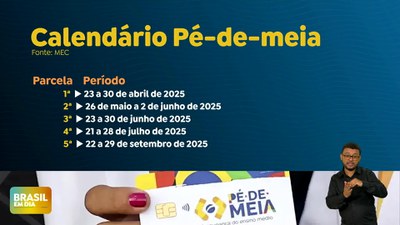 Brasil em Dia – 3/3/25 – MEC divulga regras e calendário de pagamento do Pé-de-Meia