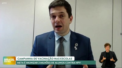 Brasil em Dia - 6/3/2025 - Campanha contra o HPV vai ser realizada nas escolas públicas