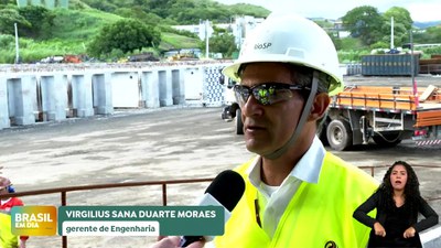 Brasil em Dia - 16/4/2025 - Obras do Novo PAC na Via Dutra vão facilitar escoamento da produção no país