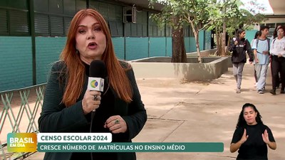 Brasil em Dia 18/4/2025 - Censo escolar registrou aumento no número de estudantes no Ensino Médio