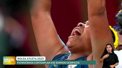 Brasil em Dia 18/4/2025 - Saiu a primeira lista de contemplados do Bolsa Atleta 2025