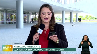 Brasil em Dia - 22/4/2025 - Lula recebe visita oficial do presidente do Chile