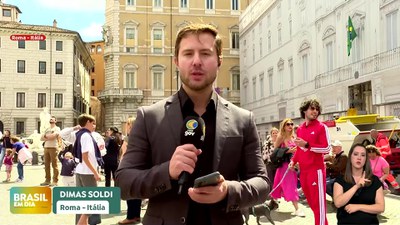 Brasil em Dia - 25/4/2025 - Lula chega a Roma para acompanhar funeral do Papa Francisco