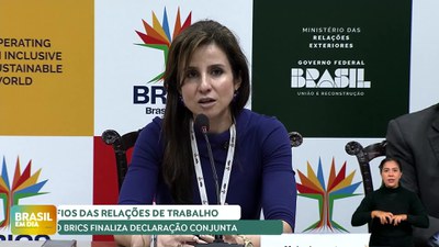 Brasil em Dia - 28/4/2025 - Brics finaliza declaração conjunta sobre desafios nas relações de trabalho