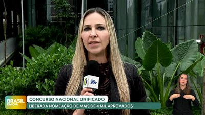 Brasil em Dia - 28/4/2025 - Concurso Nacional Unificado: liberada nomeação de mais de 4 mil aprovados