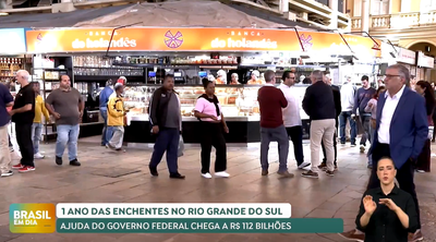 Brasil em Dia - 30/4/2025 - Ajuda do Governo Federal na reconstrução do RS soma quase R$ 112 bilhões