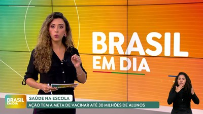 Brasil em Dia - 30/4/2025 - Programa Saúde na Escola bate recorde adesão