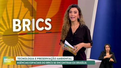 Brasil em Dia - 30/4/2025 -  Agência espaciais dos Brics se encontram em Brasília
