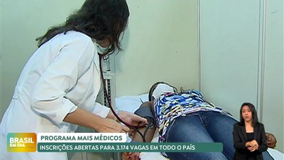 Brasil em Dia - 5/5/2025 - Mais Médicos abre 3 mil vagas para ampliar atendimento e reduzir tempo de espera no SUS