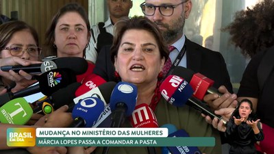 Brasil em Dia - 6/5/2025 – Márcia Lopes assume o comando do Ministério das Mulheres