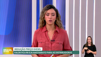 Brasil em Dia - 6/5/2025 – Petrobras anuncia redução do preço do diesel