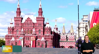 Brasil em Dia - 7/5/2025 - Presidente Lula chega a Moscou para celebrações e encontro com Vladimir Putin