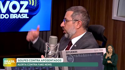Brasil em Dia - 8/5/2025 - Ministro faz alerta sobre golpes e desinformação em relação a fraudes no INSS