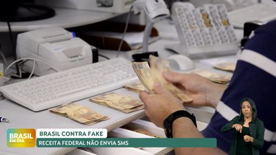 Brasil em Dia - 8/5/2025 - Brasil contra Fake: Receita Federal não envia SMS para realizar cobranças