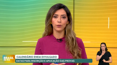 Brasil em Dia - 12/5/2025 - Enem: prazo de inscrições vai de 26 de maio a 6 de junho