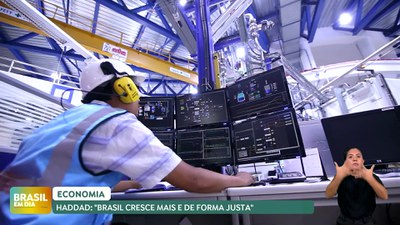 Brasil em Dia - 13/5/2025 - Economia brasileira cresce mais e de forma mais justa, diz Haddad