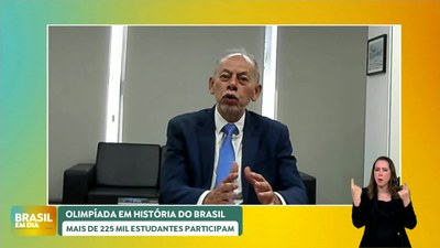 Brasil em Dia - 13/5/2025 - Entrevista: mais de 225 mil estudantes participam da Olimpíada Nacional em História do Brasil
