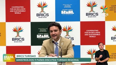 Brasil em Dia - 13/5/2025 -  Ministros de turismo dos Brics se encontram em Brasília