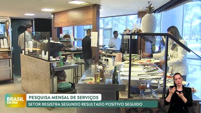 Brasil em Dia - 15/5/2025 - Setor de serviços cresce em março e tem avanço pelo segundo mês consecutivo
