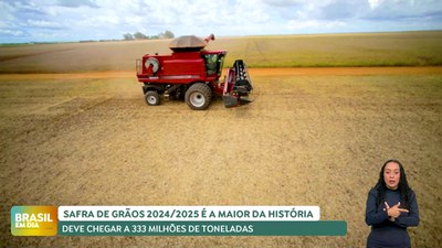 Brasil em Dia - 16/5/2025 - Brasil deve colher a maior safra de grãos da história