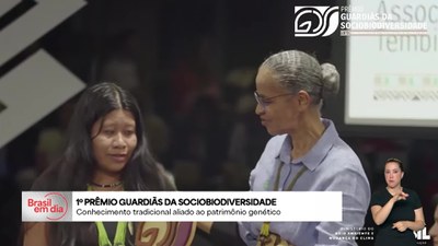 Brasil em Dia - 21/5/2025 - Organizações recebem Prêmio Guardiãs da Sociobiodiversidade