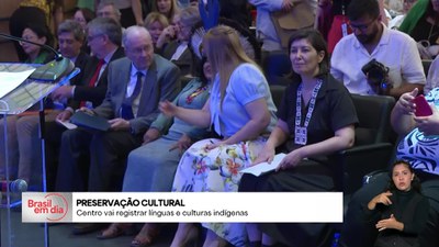 Brasil em Dia - 21/5/2025 - Centro de Documentação de Línguas e Culturas Indígenas é inaugurado em São Paulo