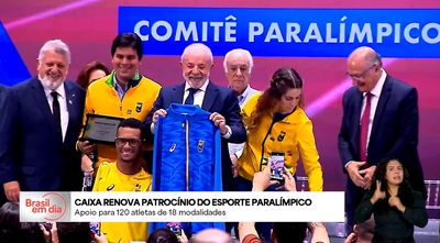 Brasil em Dia - 23/5/2025 - Caixa renova patrocínio e garante preparação de atletas para Paralimpíadas em 2028