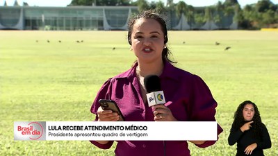Brasil em Dia - 27/5/2025 - Após atendimento médico, Lula permanecerá em repouso no Alvorada