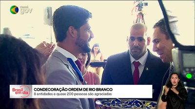 Brasil em Dia - 28/5/2025 - Governo Federal condecora entidades e pessoas com a Ordem de Rio Branco