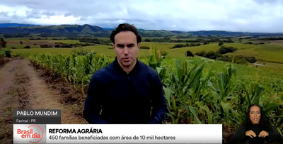 Brasil em Dia - 30/5/2025 - Terra da Gente: 450 famílias serão beneficiadas com criação de assentamento no Paraná