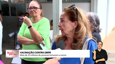 Brasil em Dia - 3/6/2025 - Ministério da Saúde alerta para importância da imunização contra a gripe