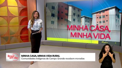 Brasil em Dia - 3/6/2025 -  Comunidades indígenas de Campo Grande (MS) vão receber moradias