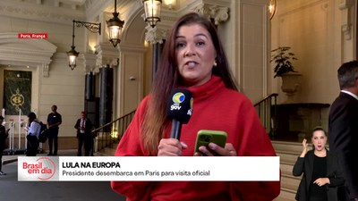 Brasil em Dia - 4/6/2025 - Presidente Lula chega a Paris para visita oficial