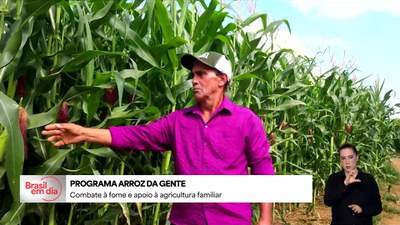 Brasil em Dia - 5/6/2025 -  Parceria vai fortalecer Programa Arroz da Gente