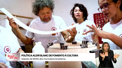 Brasil em Dia - 6/6/2025 - Segundo edital da Lei Aldir Blanc prevê investimentos de R$ 12 bilhões