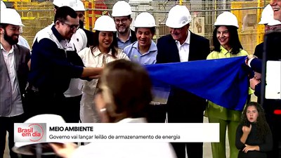 Brasil em Dia - 9/6/2025 - Governo vai lançar leilão de armazenamento de energia